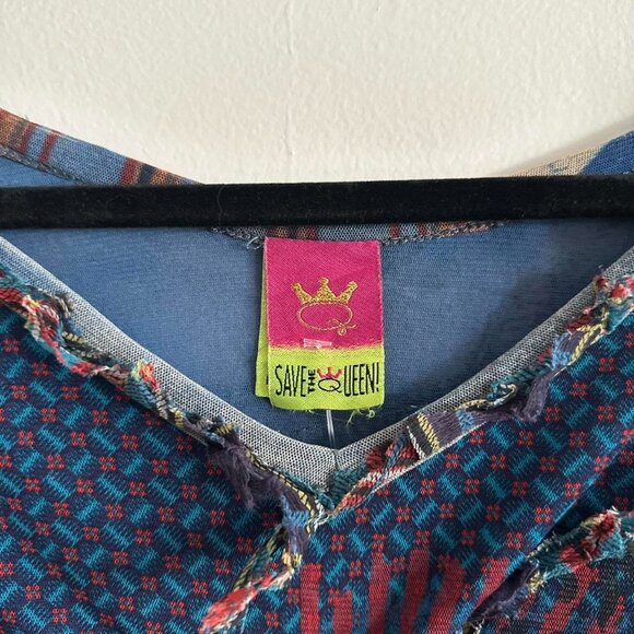 Save The Queen Women's multi T-shirt - Picture 4 of 6